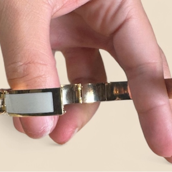 Coach Gold and White Bracelet - Picture 7 of 10